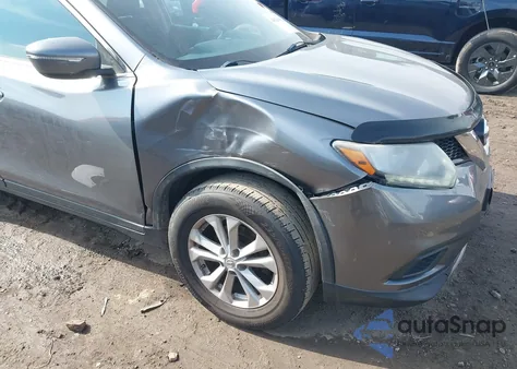 2015 Nissan Rogue Sv from USA, damaged, VIN KNMAT2MT0FP500154